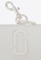 Marc Jacobs The Nano Leather Snapshot Charm White 2P3SCP051S01 0-100