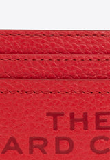 The Leather Logo-Embossed Cardholder 2P4SMP045S02 0-617 Red