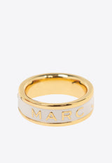 Marc Jacobs The Logo Enamel Ring White 2R4JRN001J41 0-109