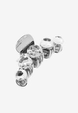 Jimmy Choo Crystal Claw Hair Clip Silver CLAW HAIR CLIP DCI-SILVER SILVER