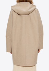 Max Mara Arturo Double-Breasted Wool Blend Coat Beige ARTURO1234 2421016463-005