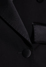 Dolce & Gabbana Double-Breasted Tuxedo Vest Black F29FTT FU21E-N0000