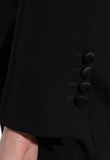 Wool-Blend Spencer Tuxedo Blazer