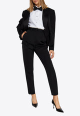 Piqué-Front Poplin Shirt