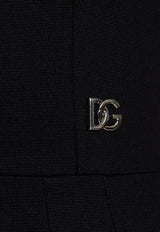 Dolce & Gabbana Milano Rib Knit Midi Dress Black F6ARNT FUGPN-N0000