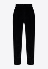 Dolce & Gabbana Tailored Velvet Tuxedo Pants Black FTC71T FUVG7-N0000