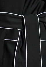 رداء بطيات صدر شاول مع حواف مبطنة