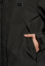 Dolce & Gabbana Padded Hooded Parka Jacket Black G9YF7T GG722-N0000