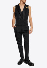 بنطال بدلية كلاسيك من الغاباردين