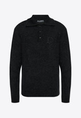 Polo-Neck Alpaca -Blend Sweater
