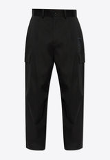 Logo-Embroidered Cargo Pants