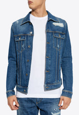 Dolce & Gabbana Vintage Denim Jacket Blue G9VZ8D G8LN5-S9001