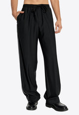 Contrast-Trims Lounge Pants