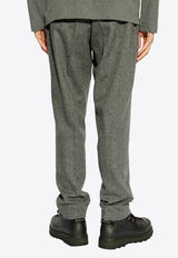 Moncler Wool-Blend Tailored Pants Grey J20912A00044 5984D-F99
