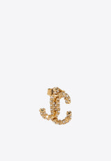 JC Star Stud Crystal Earrings Jimmy Choo JC STUDS MJI-GOLD