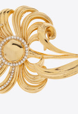 بروش نحاسي بشكل ورقة شجيرية