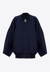 Max Mara Zenone Wool Jacket Navy Blue ZENONE 2421086113-005