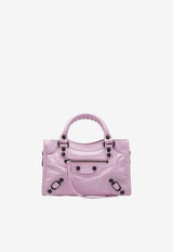 Balenciaga Small Le City Nappa Leather Handbag Pink 8063952ABEK/S_BALEN-5731