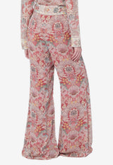 Zimmermann Rebellion Flared Pants Multicolor 8064PC261VI/S_ZIMM-RF