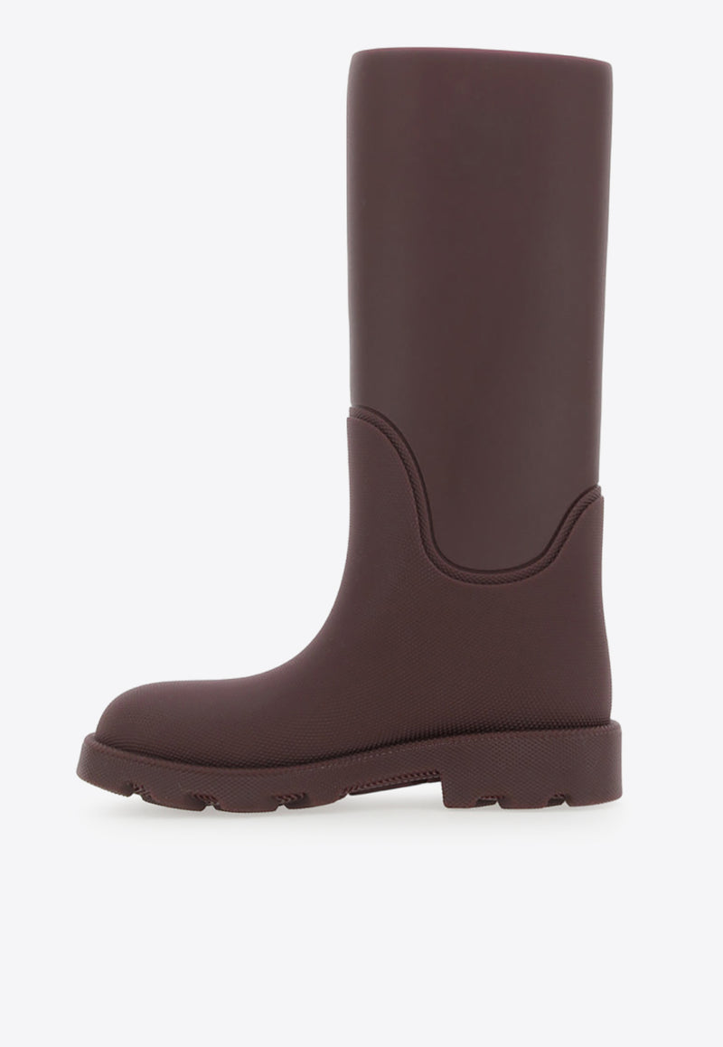 Burberry Marsh Knee-High Rain Boots Bordeaux 8074467_149998_A1200