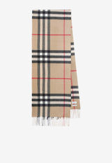 Burberry Signature check Cashmere Scarf Beige 8076576130655/S_BURBE-A7026