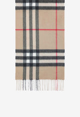 Burberry Signature check Cashmere Scarf Beige 8076576130655/S_BURBE-A7026
