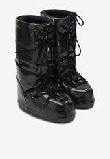Moon Boot Icon Glittered Mid-Calf Boots Black 80D1402850PL/R_MOONB-N001