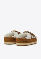 Curly Shearling Mules