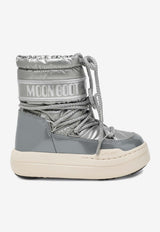 Moon Boot Kids Girls Park Ankle Boots Silver 80D3440020PL/R_MOONB-H001