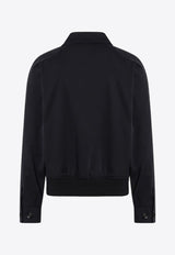 Burberry Harrington Zip-Up Jacket Blue 8103059162981/Q_BURBE-A1222