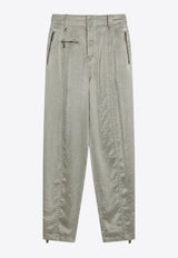 Burberry B Shield Emblem Straight Pants Beige 8107685164952/Q_BURBE-C2219