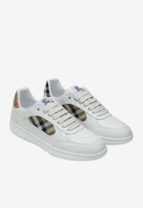 Burberry Terrace Leather Sneakers White 8108649161634/S_BURBE-A1464