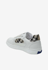 Burberry Terrace Leather Sneakers White 8108649161634/S_BURBE-A1464