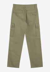 Burberry Straight-Leg Cargo Pants Khaki 8110293167378/R_BURBE-C2982