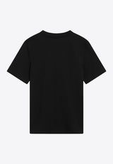 Burberry EKD Print Crewneck T-shirt Black 8111658163419/R_BURBE-A1189