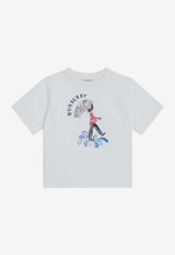 Burberry Kids Boys London Guard Print T-shirt White 8112573153156/R_BURBE-A1464
