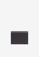 Prada Small Saffiano Leather Wallet Black 1MV204QWA_F0002