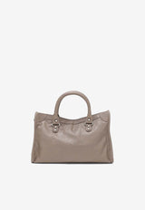 Balenciaga Small Le City Nappa Leather Tote Bag Beige 8114422ABV8/R_BALEN-2914