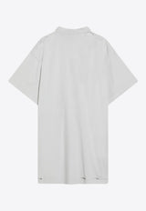 Balenciaga Optical Logo Oversized T-shirt White 811688TRVU6/Q_BALEN-9081