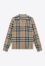 Burberry Signature Check Cardigan Beige 8116947171265/R_BURBE-B9368