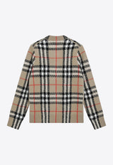 Burberry Signature Check Cardigan Beige 8116947171265/R_BURBE-B9368