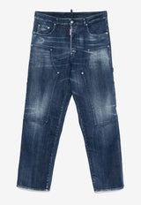Dsquared2 Carpenter Washed Jeans Navy S71LB1594S30342_470
