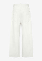 Dsquared2 Icon New Generation Straight Jeans Off-white S79LA0089D30013_729