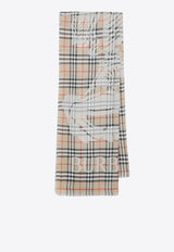 Burberry EKD Checked Scarf Beige 8117905171965/S_BURBE-A2021