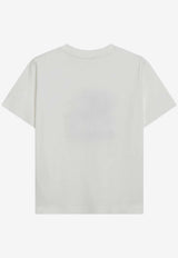 Burberry EKD Embroidered T-shirt White 8121038163419/S_BURBE-B7078