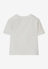 Burberry Kids Girls Surfing Teddy Bear T-shirt White 8121278153156/S_BURBE-A2014