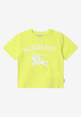 Burberry Kids Babies Printed EKD T-shirt Yellow 8121401122125/S_BURBE-B2416
