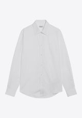 Burberry Long-Sleeved Poplin Shirt White 8122007136633/S_BURBE-A1462