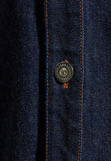 Ferragamo Denim shirt Navy Blue 144284 D 780577-DENIM SCURO