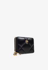 Small Kira Quilted Zip-Around Wallet
